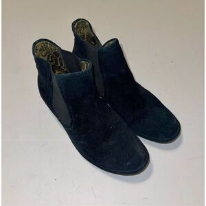 Fly London Fly Long Bagu Wedge Chelsea Boot Women's Size‎ 37 Black A28